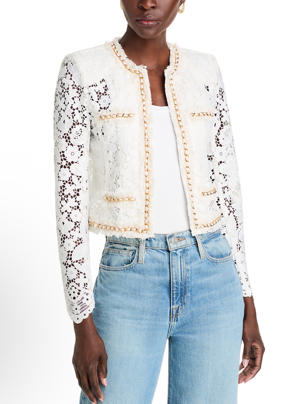 Generation Love Serena Lace Blazer Nwt Sz L